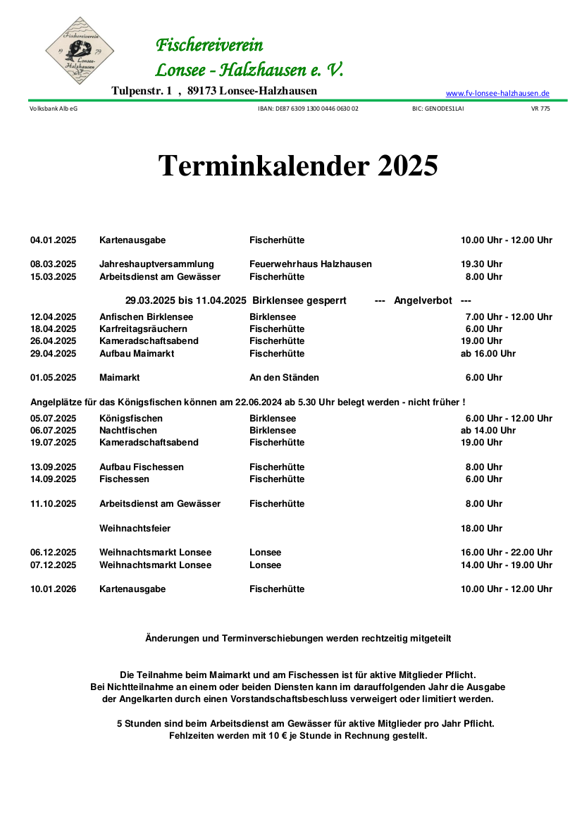 Terminkalender